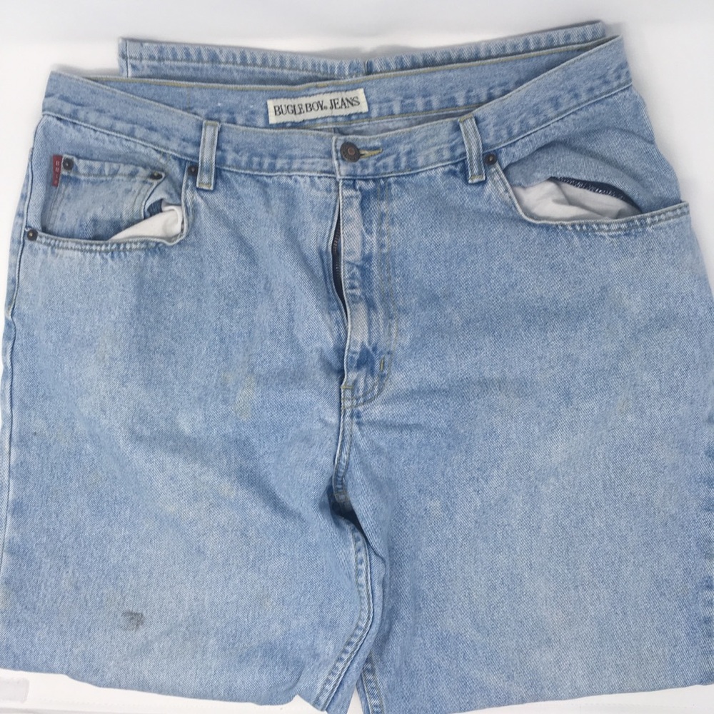 Bugle Boy Straight Leg Light Wash Jeans - Picture 2 of 8